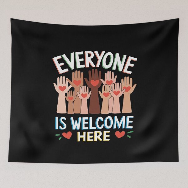 Item preview, Everyone Is Welcome Here Idaho Teacher 12  designed and sold by MathisBellanger.