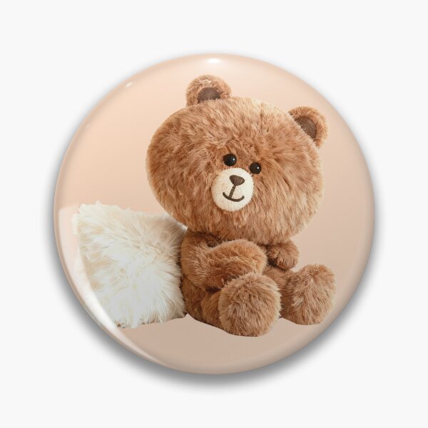 Item preview, Smiling Plush Bear  designed and sold by SoulGooDesign.