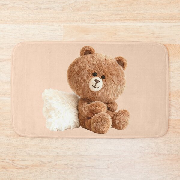 Item preview, Smiling Plush Bear  designed and sold by SoulGooDesign.