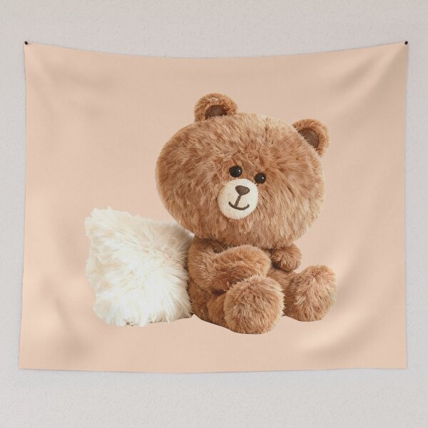 Item preview, Smiling Plush Bear  designed and sold by SoulGooDesign.