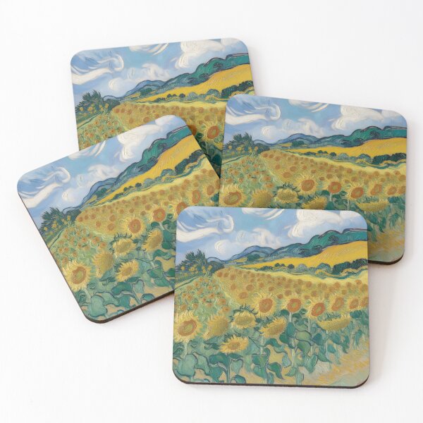 Item preview, Sunflower Field in Van Gogh Style designed and sold by matek133.
