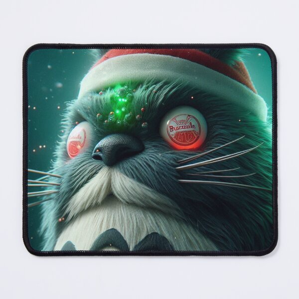 Item preview, Santa Fluffin’ Buzzed: The Forest G.O.A.T. Goes Hollywood Ho-Ho-Hood designed and sold by Print Fiction.