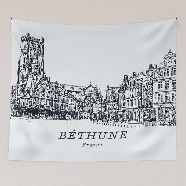 Item preview, Béthune - France designed and sold by Lakeric Cityscapes.
