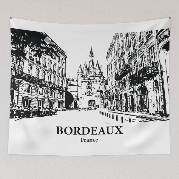 Aperçu de l'œuvre Bordeaux - France créée et vendue par Lakeric.