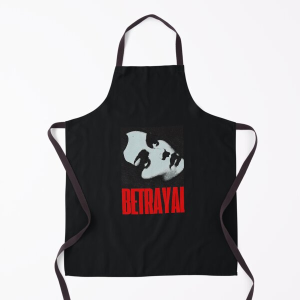 Item preview, Gritty Monochrome Portrait Poster with Bold Red Betrayal Theme designed and sold by Highlight-art.