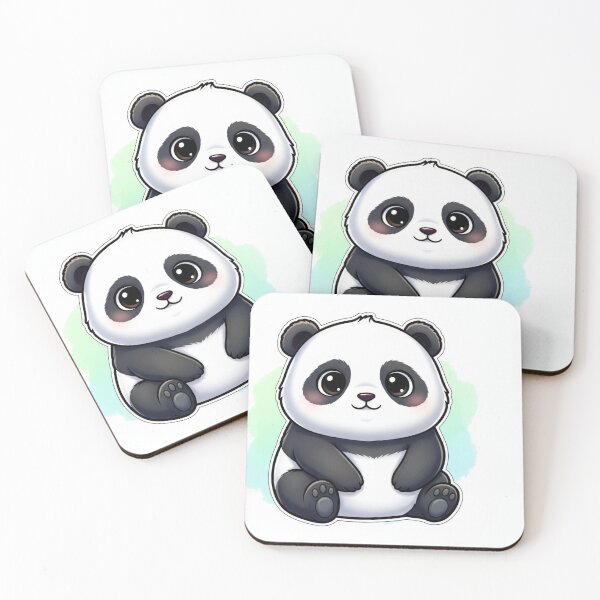 Item preview, Baby Panda Mascot – Cute Panda Cartoon designed and sold by Chicbyvalde973.