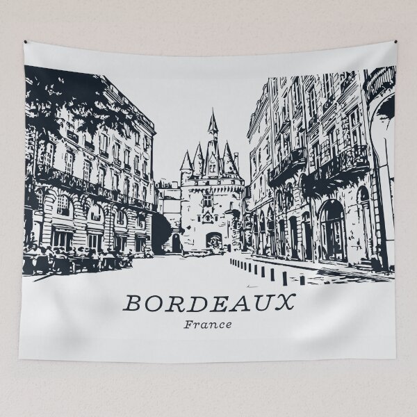 Aperçu de l'œuvre Bordeaux - France créée et vendue par Lakeric.