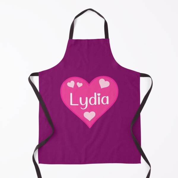 Item preview, Lydia Name Pink Heart designed and sold by Jeallan Designs.