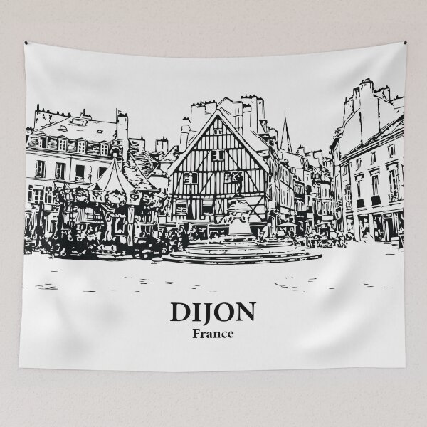 Item preview, Dijon - France designed and sold by Lakeric Cityscapes.
