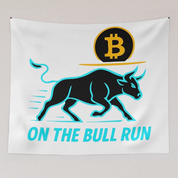 Item preview, Bitcoin Bull Run – Crypto designed and sold by BitCrop.