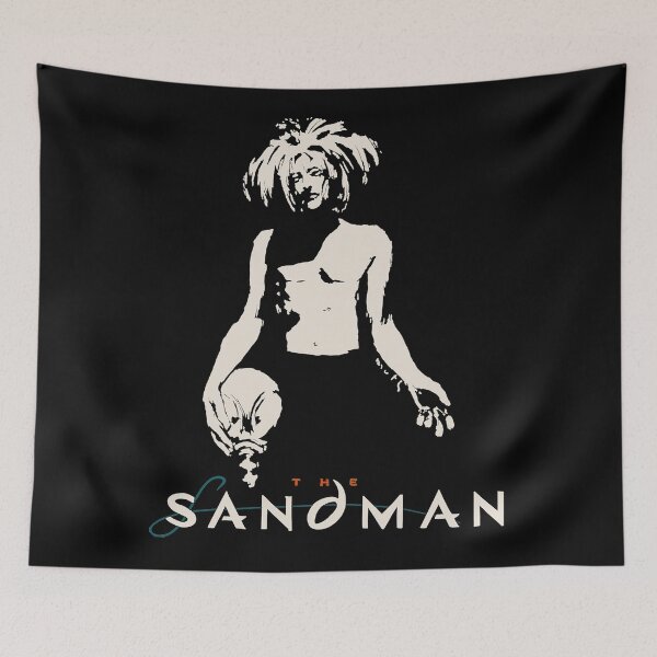 Item preview, The Sandman Abstract Sketch Figure Texture designed and sold by StevMarkham.