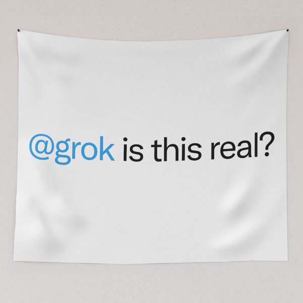 Item preview, @grok is this real? (Black) designed and sold by SOVLLESS.