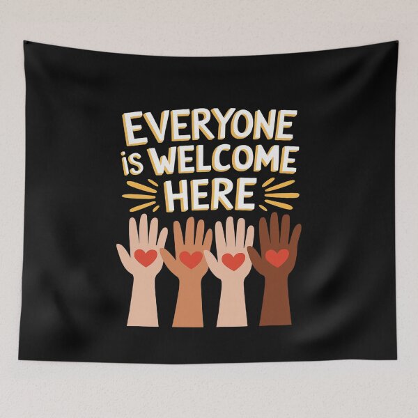Item preview, Everyone Is Welcome Here Idaho Teacher 16  designed and sold by MathisBellanger.