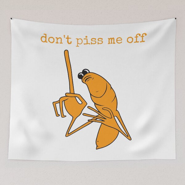 Item preview, Marcus The Worm, Don't Piss Me Off, Marcus The Worm Meme, Funny Meme, Brain Rot designed and sold by toongstudio.
