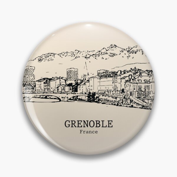 Item preview, Grenoble - France designed and sold by Lakeric Cityscapes.