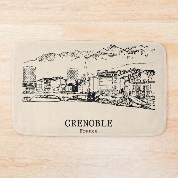 Item preview, Grenoble - France designed and sold by Lakeric Cityscapes.