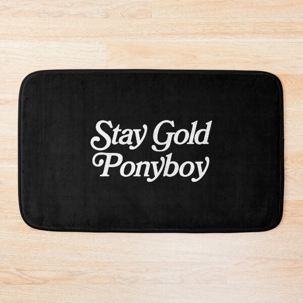 Item preview, The Outsiders Light Blue Stay Gold Typography designed and sold by ANTYDEPAUL.