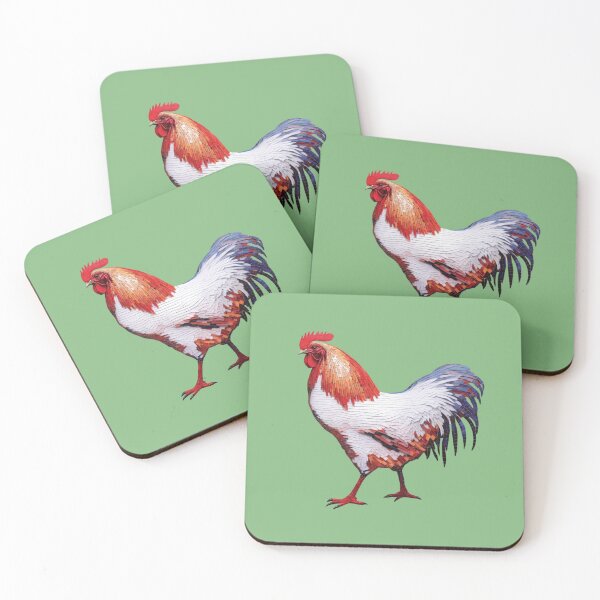 Item preview, rooster mosaic designed and sold by designmari.