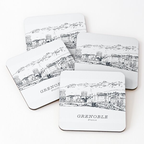 Item preview, Grenoble - France designed and sold by Lakeric Cityscapes.