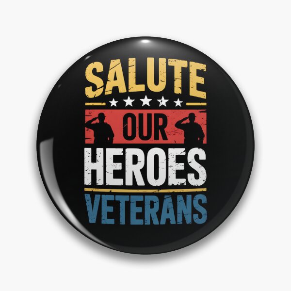 Item preview, Salute Heroes – Grunge Patriotic Military Veterans Tribute Day designed and sold by Taans-Creation.