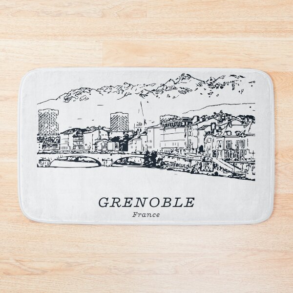 Item preview, Grenoble - France designed and sold by Lakeric Cityscapes.