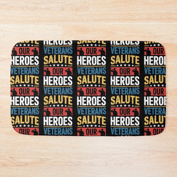 Item preview, Salute Heroes – Grunge Patriotic Military Veterans Tribute Day designed and sold by Taans-Creation.