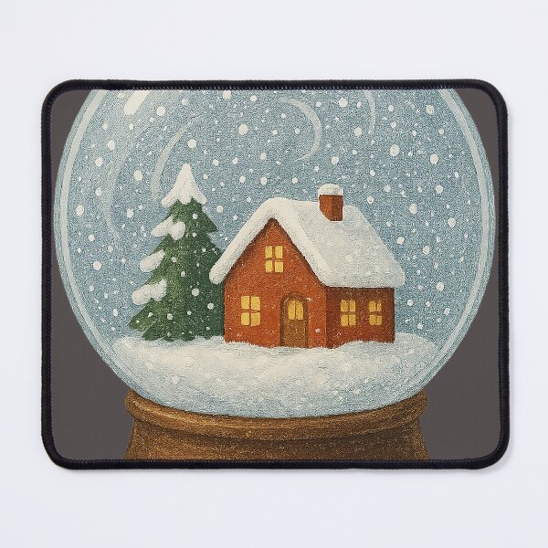 Item preview, ?  Snow Globe Winter Scene designed and sold by FusionRealm.