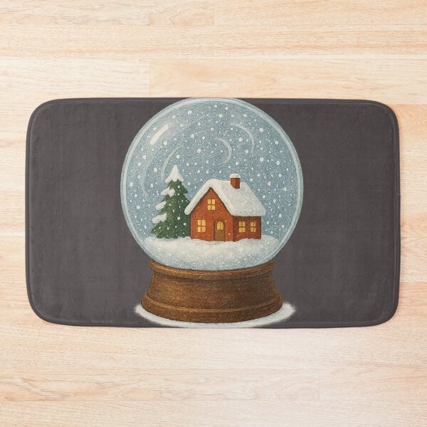 Item preview, ?  Snow Globe Winter Scene designed and sold by FusionRealm.