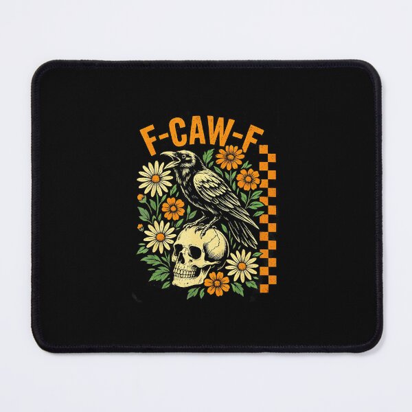 Item preview, Calavera de Cuervo Negro Fcawf Flor Divertida designed and sold by tadmercado.