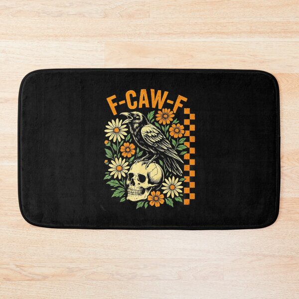 Item preview, Calavera de Cuervo Negro Fcawf Flor Divertida designed and sold by tadmercado.