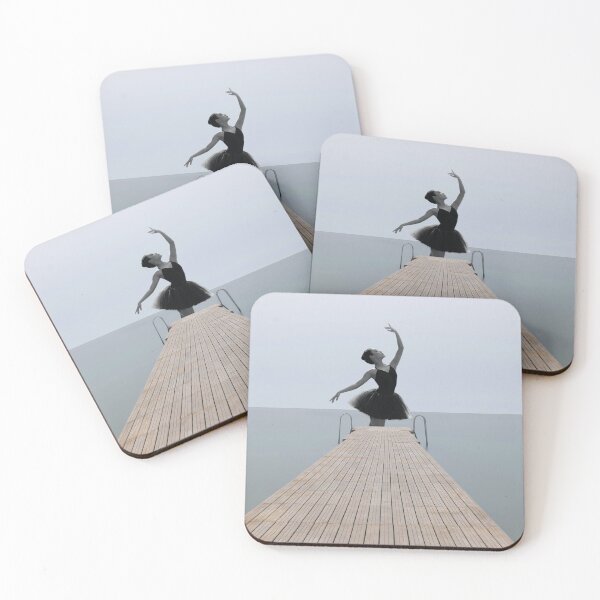 Item preview, Collage Dancer Pier Water Minimalist Aesthetic designed and sold by ElizabethCoelho.