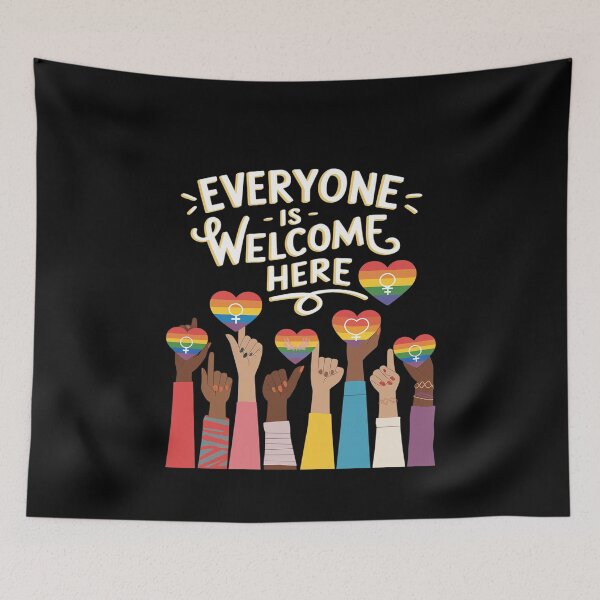 Item preview, Everyone Is Welcome Here Idaho Teacher 20  designed and sold by MathisBellanger.