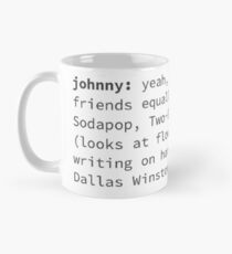 Johnny Loves All His Friends Mug