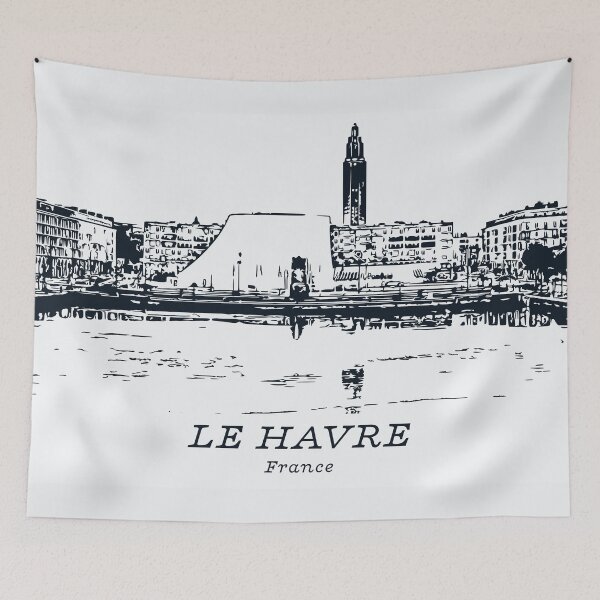 Aperçu de l'œuvre Le Havre - France créée et vendue par Lakeric.