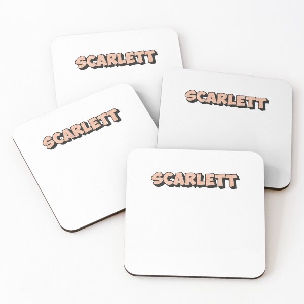 Item preview, Scarlett Personalized Custom Name Design for Girls, Teens, and Women designed and sold by Watsonarts.