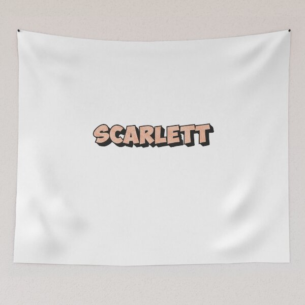 Item preview, Scarlett Personalized Custom Name Design for Girls, Teens, and Women designed and sold by Watsonarts.