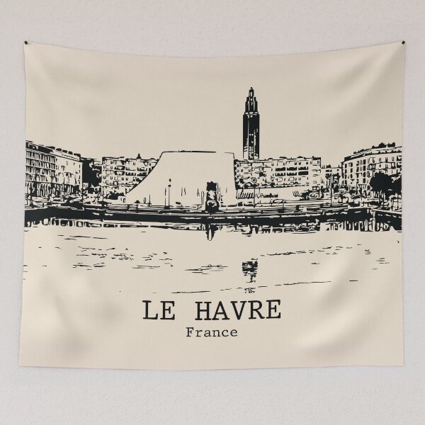 Aperçu de l'œuvre Le Havre - France créée et vendue par Lakeric.