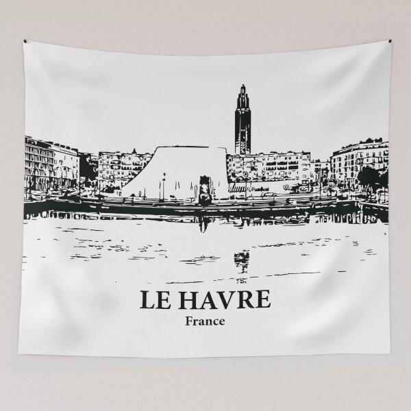 Aperçu de l'œuvre Le Havre - France créée et vendue par Lakeric.