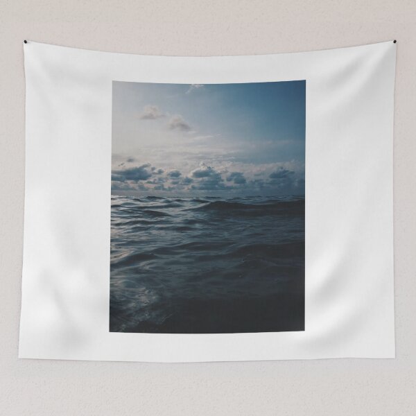 Item preview, Calm Waves Clounds and Sky Photographic Print designed and sold by Mother-Nature65.