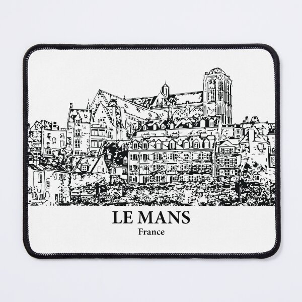 Artikelvorschau, Le Mans - Frankreich entworfen und verkauft von Lakeric Cityscapes.
