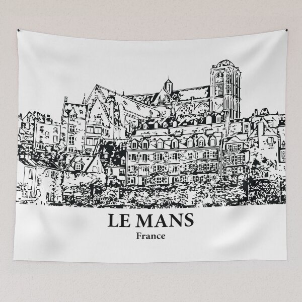 Item preview, Le Mans - France designed and sold by Lakeric Cityscapes.