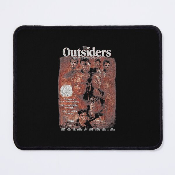 Item preview, The Outsiders Distressed Brown Group Illustration designed and sold by ANTYDEPAUL.