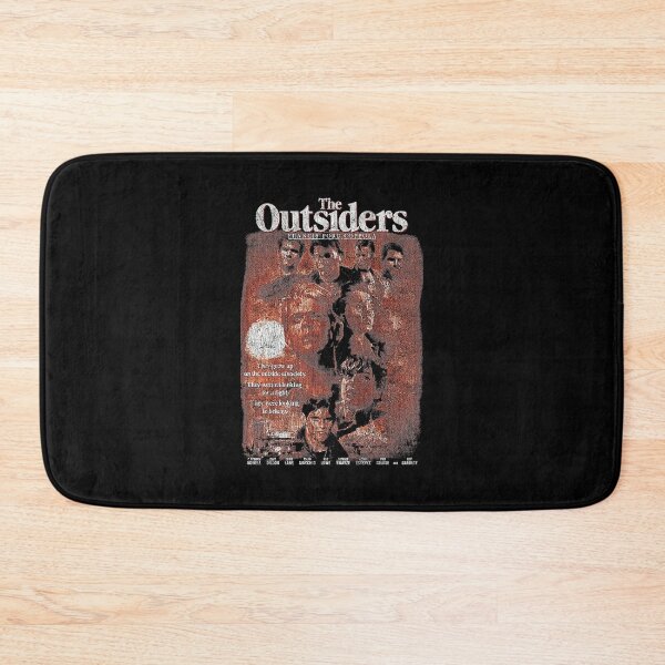 Item preview, The Outsiders Distressed Brown Group Illustration designed and sold by ANTYDEPAUL.