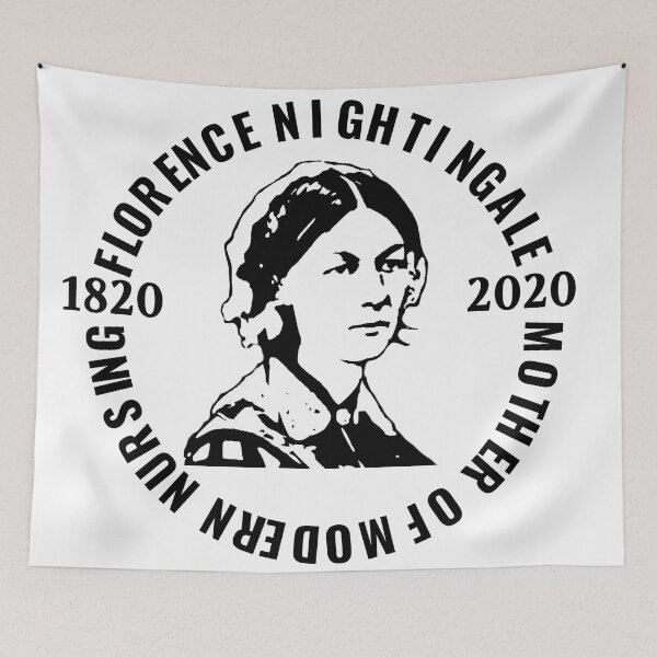 Item preview, Florence Nightingale 200th Anniversary 2020 The Year of the Nurse designed and sold by MimsTees.