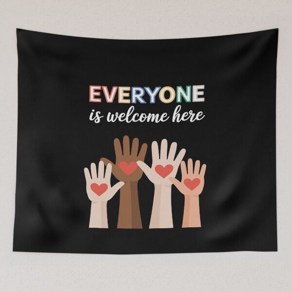 Item preview, Everyone Is Welcome Here Idaho Teacher 24  designed and sold by MathisBellanger.
