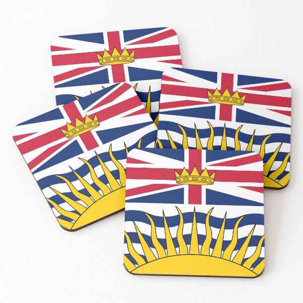 Item preview, British Columbia flag designed and sold by rheyes.