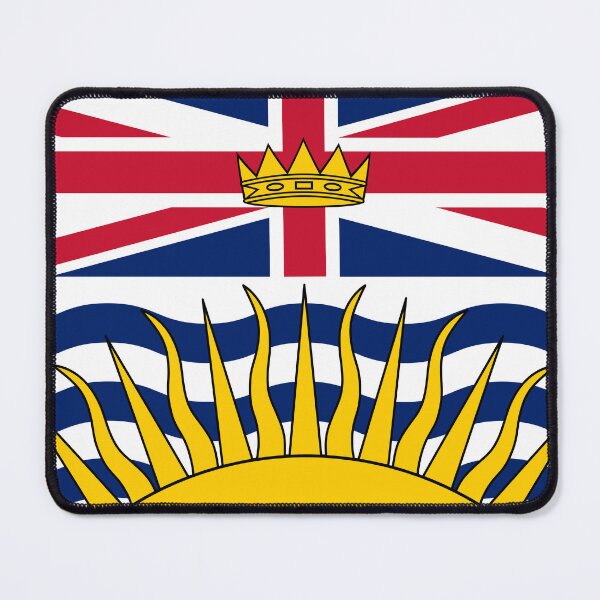 Item preview, British Columbia flag designed and sold by rheyes.