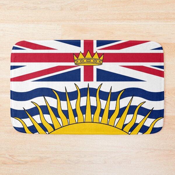 Item preview, British Columbia flag designed and sold by rheyes.