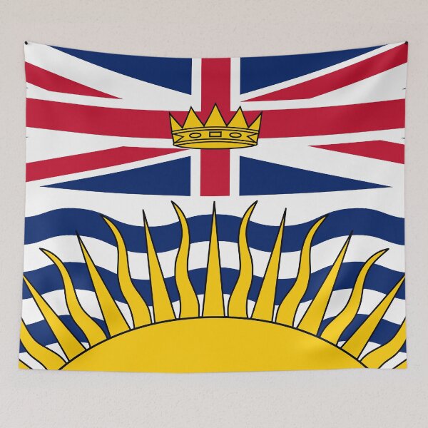 Item preview, British Columbia flag designed and sold by rheyes.