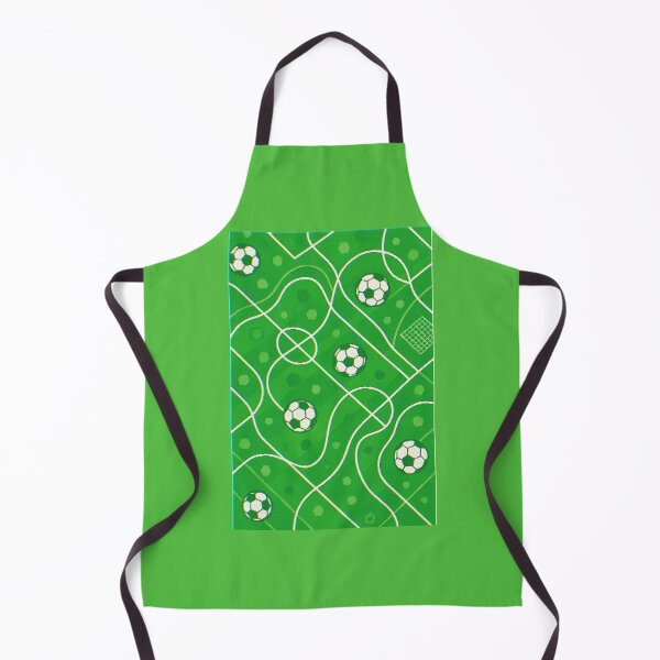 Item preview, Fun videogame soccer field pattern designed and sold by Moonshroomarts.